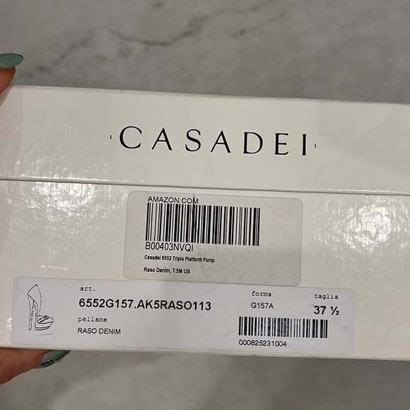 Casadei Satin Platform Shoe - Picture 5 of 5